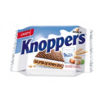 Oblátky Knoppers 25g s mliečnou a lieskovcovou náplňou
